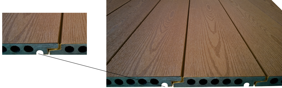 Patent Pending decking boards/cladding